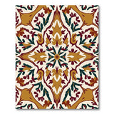 Multi-color and Patterns Exquisite Multi-Color Persian Floral Area Rug