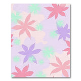Pastel Multi-Color Abstract Floral Area Rug