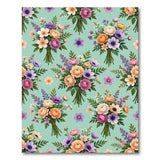 Vibrant Floral Bouquet Area Rug