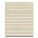 Beige Tonal Stripe Coastal Area Rug
