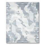 Ethereal Grey Abstract Area Rug