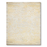 Modern Geometric Diamond Beige Area Rug