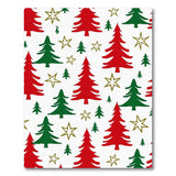ODIKA Washable Christmas Tree Rug - Low Pile Holiday Area Rug, Non-Slip & Pet Friendly