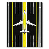 Airplane Runway Jet Area Rug