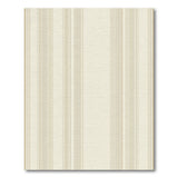 Beige Vertical Stripe Geometric Area Rug