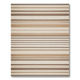 Brown and Tan Brown Tan Horizontal Striped Woven Rug