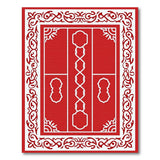 Traditional Persian Ornate Red Persian Border Area Rug