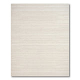 Subtle Beige Stripe Woven Area Rug