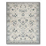 Blue and Teal Cream Blue Floral Persian Area Rug