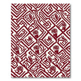 Heritage Tribal Red Heritage Tribal Maze Area Rug