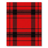Rustic Farmhouse Bold Black Buffalo Bold Red Black Buffalo Plaid Area Rug