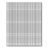 Modern Grid Black White Area Rug
