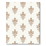 Beige and Neutral Floral Vintage Elegant Beige Damask Floral Area Rug