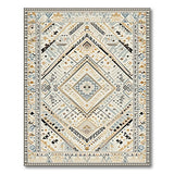 Heritage Tribal Cream Geometric Area Rug