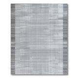 Black and White Black White Grid Geometric Modern Area Rug