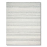 Striped Grey Striped Geometric Area Rug