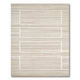 Beige and Neutral Geometric Modern Beige Geometric Striped Area Rug