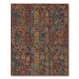 Gothic Floral Arch Vintage Area Rug