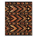 Southwestern Arrow Mountain Sun Rug