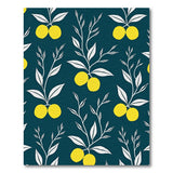 Lemon Branch Navy Blue Area Rug