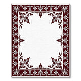 Traditional Persian Red Ornate Red Floral Border Area Rug