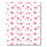 Scattered Pink Cherry Blossom Area Rug
