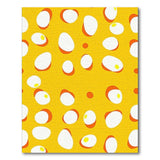 Sunny Side Up Egg Yellow Area Rug