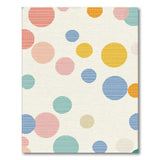Playful Multi-Color Polka Dot Area Rug