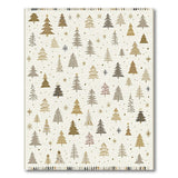Whimsical Christmas Tree Forest Area Rug