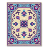 Ornate Persian Starburst Medallion Rug
