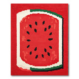 Watermelon Slice Fruit Area Rug