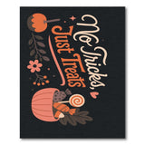No Tricks Just Treats Halloween Rug