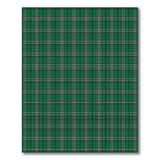 Emerald Green Plaid Geometric Area Rug