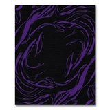 Purple Swirl Abstract No. 5 Area Rug
