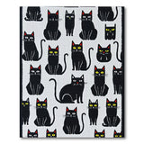 Playful Black Cats Area Rug