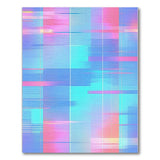 Vibrant Multi-Color Geometric Grid Rug