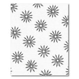 Geometric Modern Black and White Black White Starburst Geometric Area Rug