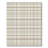 Rustic Farmhouse Beige and Neutral Neutral Beige Plaid Check Area Rug