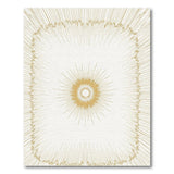 Golden Sunburst Radiant Area Rug