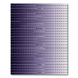 Purple Gradient Line Modern Area Rug