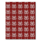 Red Persian Medallion Area Rug