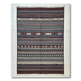 Heritage Tribal Geometric Woven Kilim Rug