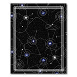 Cosmic Star Map Geometric Area Rug