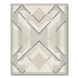 Geometric Modern Beige and Neutral Modern Geometric Beige Grey Area Rug