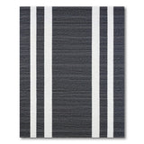 Bold Black White Vertical Stripe No. 2 Area Rug
