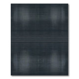 Black White Geometric Mesh Grid Area Rug
