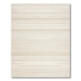Beige and Neutral Neutral Beige Striped Geometric Area Rug