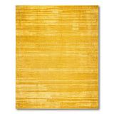 Modern Yellow Geometric Striped Area Rug