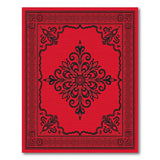 Red Traditional Persian Medallion Traditional Persian Area Rug