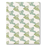 Mint Teal Abstract Watercolor Area Rug